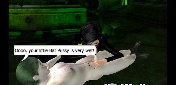 Hot 3D batgirl getting fucked hard by the joker